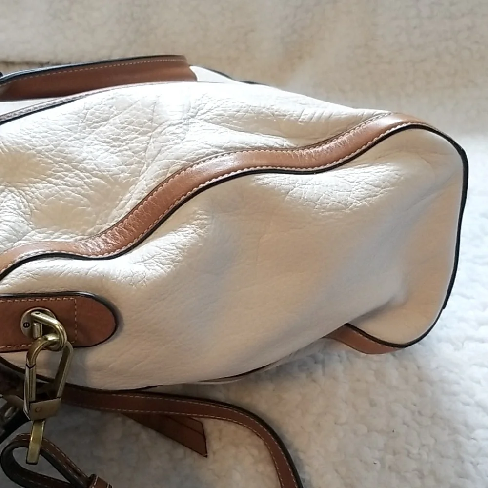 RARE Fossil Kendall Satchel Y2K High Quality Leather Bag